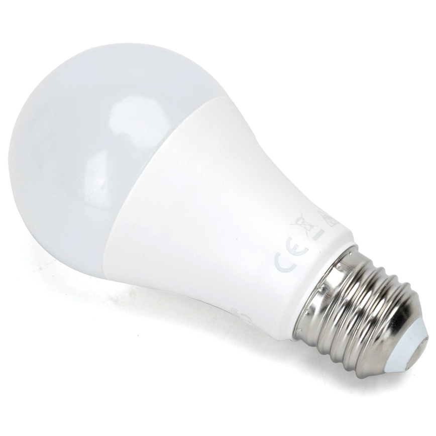 Bombilla LED con sensor crepuscular A60 E27/12W/230V 3000K - Aigostar