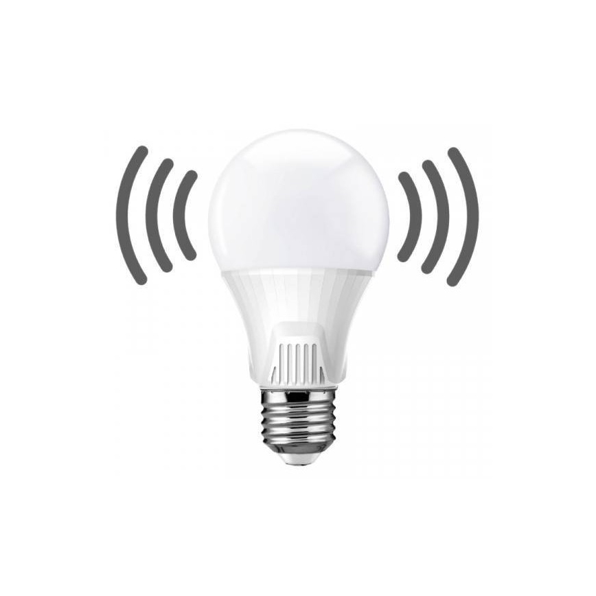 Bombilla LED con sensor E27/9W/230V 6500K