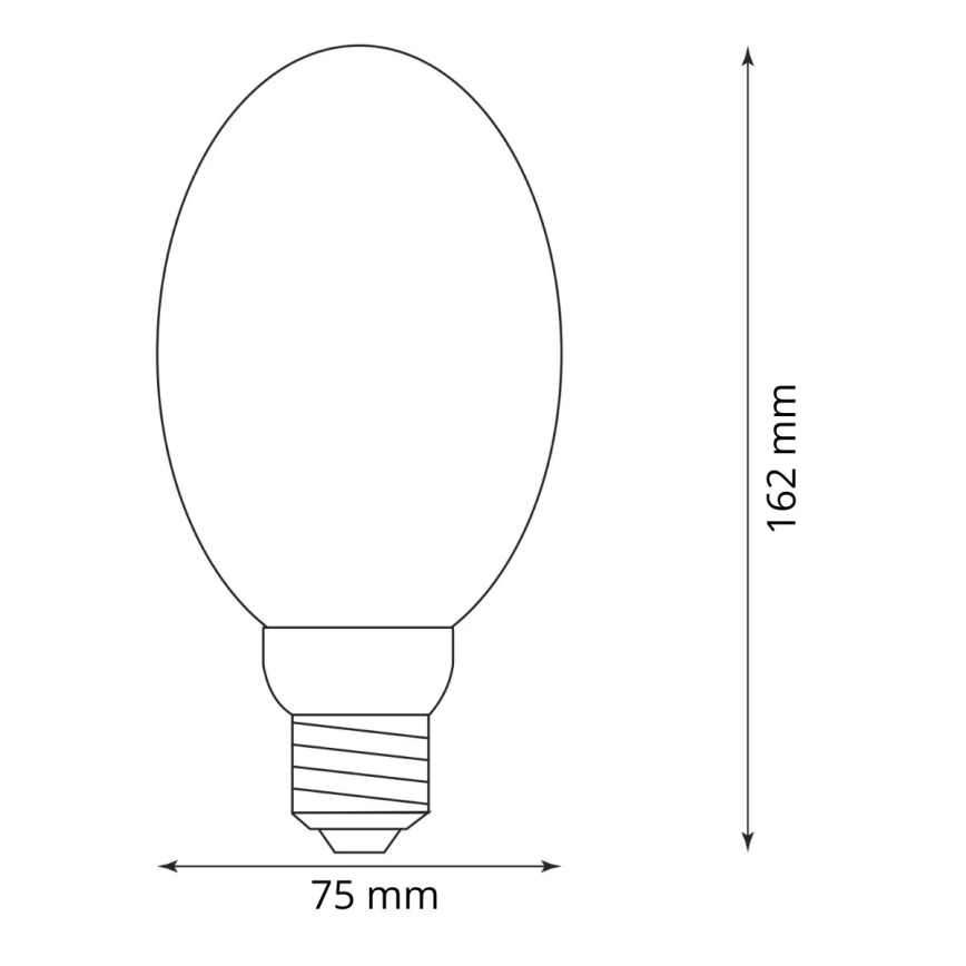 Bombilla LED DECO VINTAGE B75 E27/4W/230V 1800K