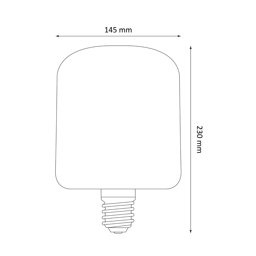 Bombilla LED DECO VINTAGE E27/4W/230V 1800K