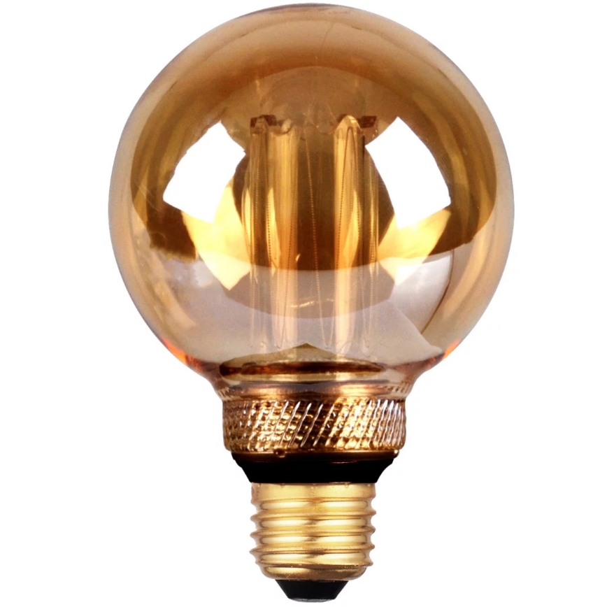 Bombilla LED DECO VINTAGE G80 E27/4W/230V 1800K
