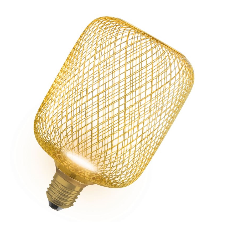 Bombilla LED DECOR FLAT E27/3,5W/230V 2700K dorado - Osram