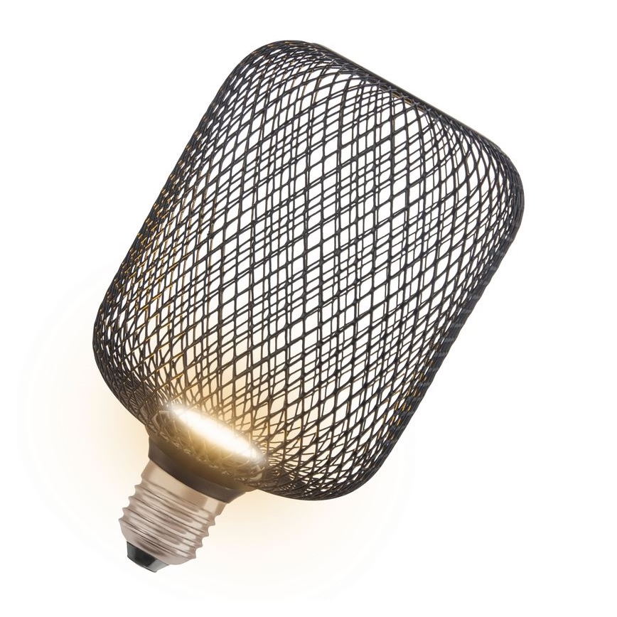 Bombilla LED DECOR FLAT E27/3,5W/230V 2700K negro - Osram