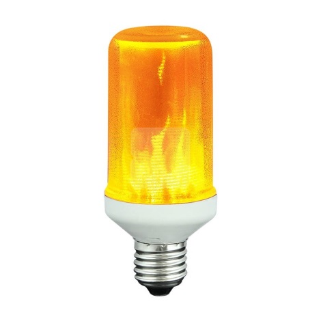 Bombilla LED decorativa FLAME T60 E27/3W/230V 1400K