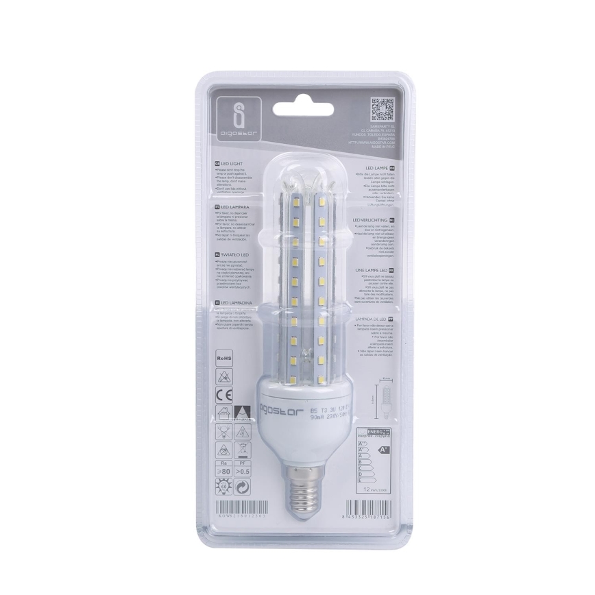 Bombilla LED E14/12W/230V 6500K - Aigostar