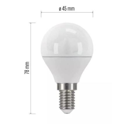 Bombilla LED E14/4,2W/230V 2700K CRI 94 Ra