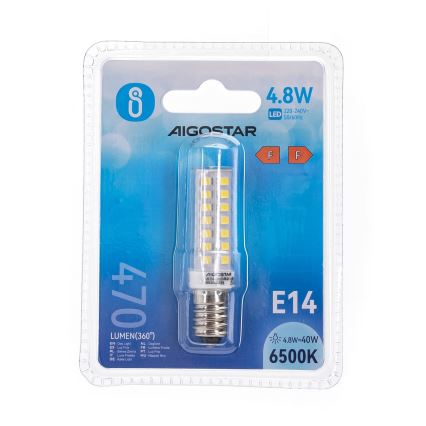 Bombilla LED E14/4,8W/230V 6500K - Aigostar