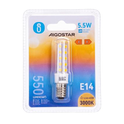 Bombilla LED E14/5,5W/230V 3000K - Aigostar