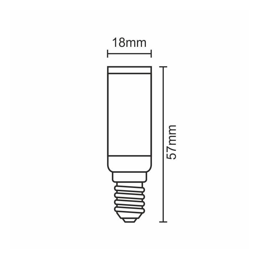 Bombilla LED E14/5W/230V 2800K