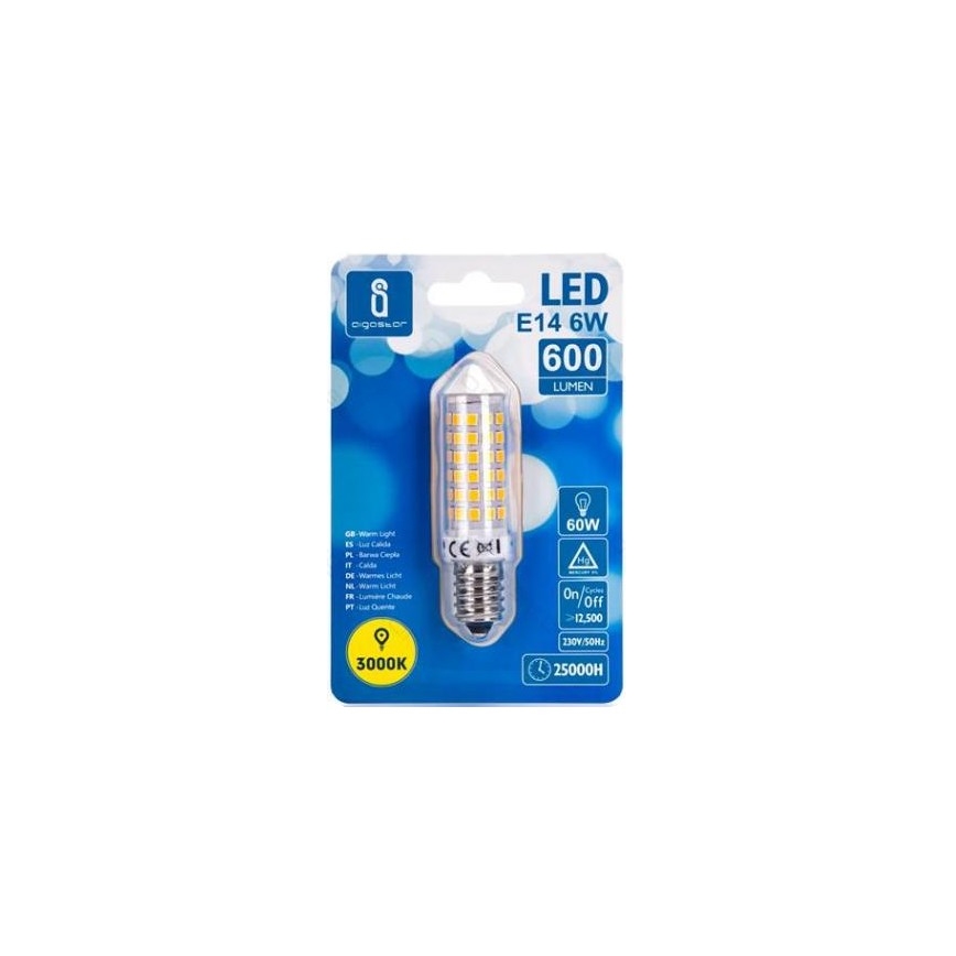 Bombilla LED E14/6W/230V 3000K - Aigostar