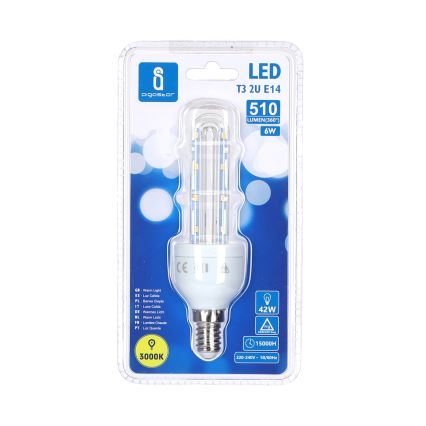 Bombilla LED E14/6W/230V 3000K - Aigostar