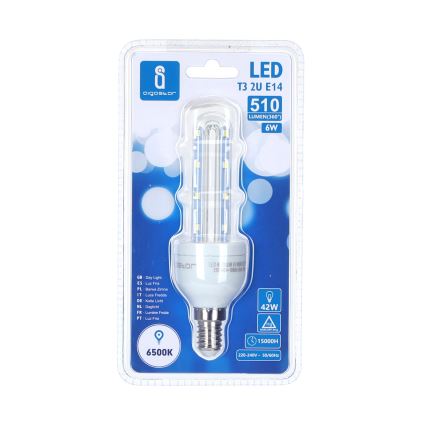 Bombilla LED E14/6W/230V 6500K - Aigostar