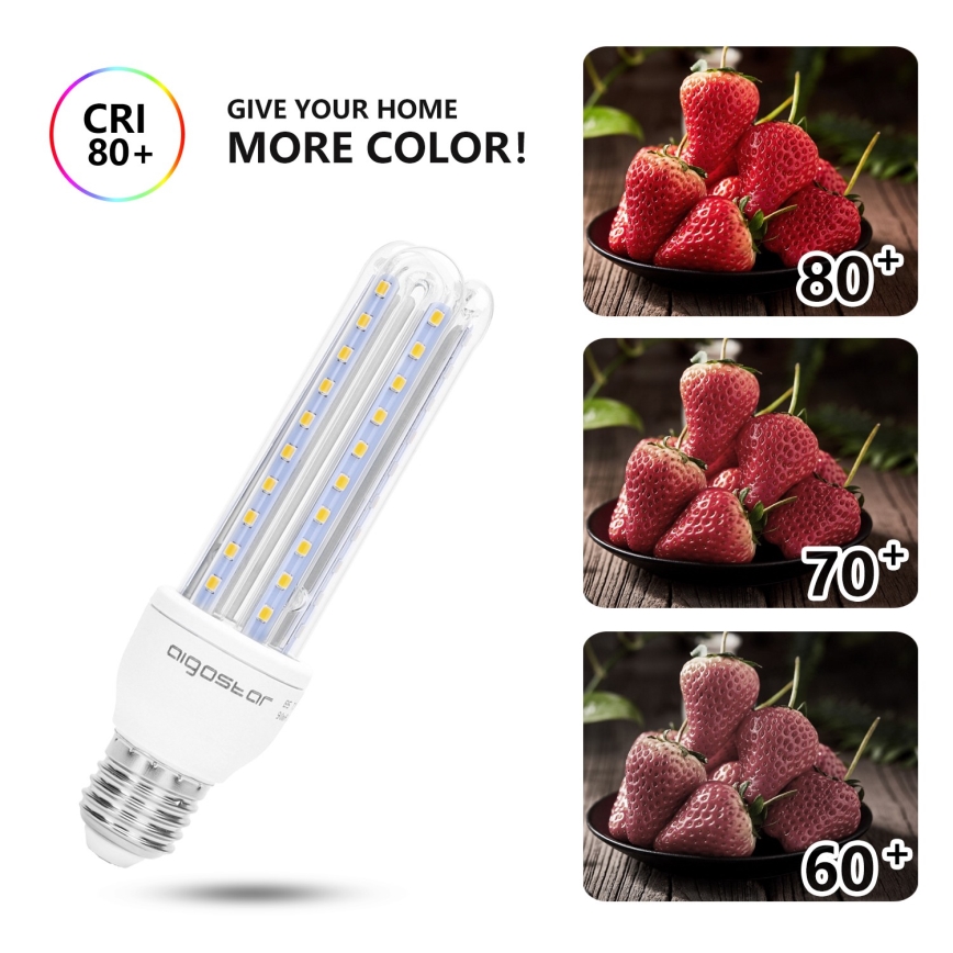 Bombilla LED E27/12W/230V 3000K - Aigostar