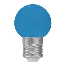 Bombilla LED E27/1W/230V azul 5500-6500K
