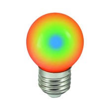 Bombilla LED E27/1W/230V RGB