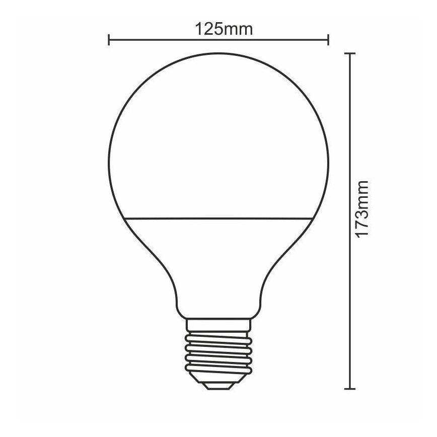 Bombilla LED E27/20W/165-265V 4000K