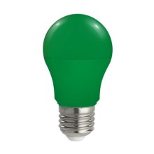 Bombilla LED E27/5W/230V verde