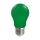 Bombilla LED E27/5W/230V verde