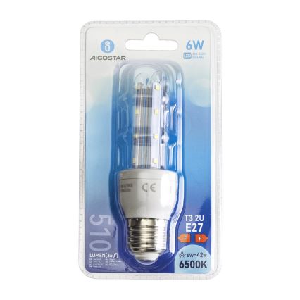 Bombilla LED E27/6W/230V 6500K - Aigostar