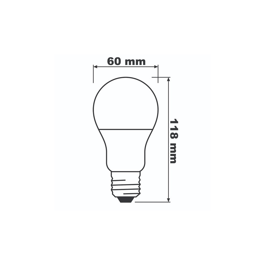 Bombilla LED ECO E27/13W/230V 4000K 1521lm