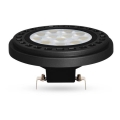 Bombilla LED ECOLINE AR111 G53/12W/12V 4000K 30° negro - Brilagi