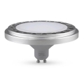 Bombilla LED ECOLINE AR111 GU10/15W/230V 3000K 120° plata - Brilagi
