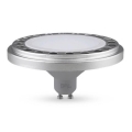 Bombilla LED ECOLINE AR111 GU10/15W/230V 4000K 120° plata - Brilagi