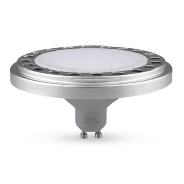Bombilla LED ECOLINE AR111 GU10/15W/230V 4000K 120° plata - Brilagi