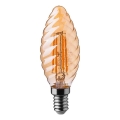 Bombilla LED FILAMENT AMBER E14/4W/230V 2200K