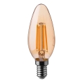 Bombilla LED FILAMENT AMBER E14/4W/230V 2200K