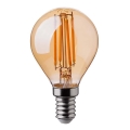 Bombilla LED FILAMENT AMBER P45 E14/4W/230V 2200K