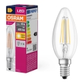 Bombilla LED FILAMENT B40 E14/4W/230V 2700K - Osram