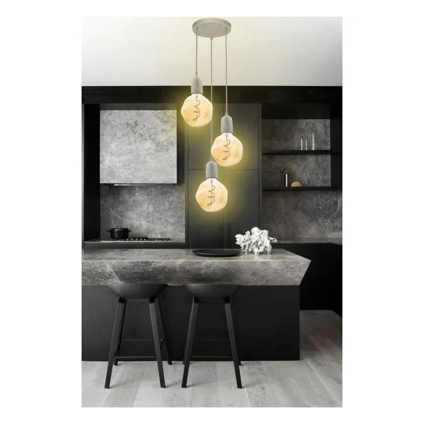 Bombilla LED FILAMENT BUMPED VINTAGE G125 E27/4W/230V 2000K