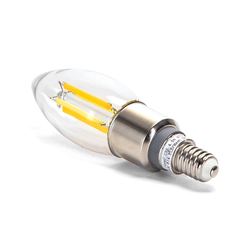Bombilla LED regulable FILAMENT MESH Inteligente C35 E14/4,5W/230V 2700-6500K - Aigostar