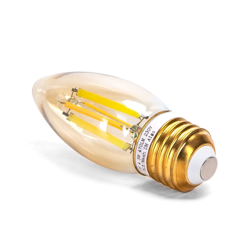 Bombilla LED regulable FILAMENT MESH Inteligente C35 E27/4,5W/230V 2700-6500K - Aigostar
