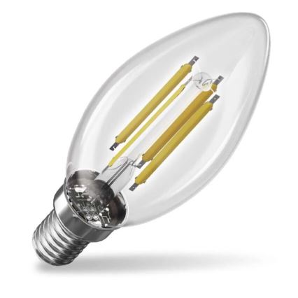 Bombilla LED FILAMENT E14/3,8W/230V 2700K