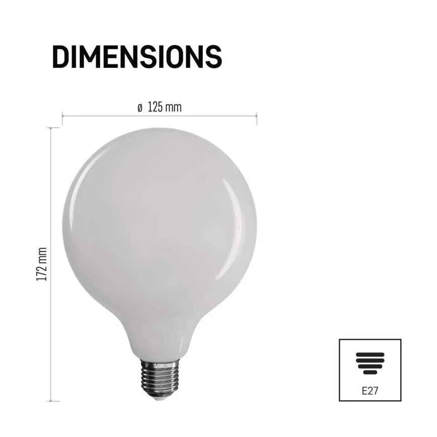 Bombilla LED FILAMENT E27/18W/230V 2700K