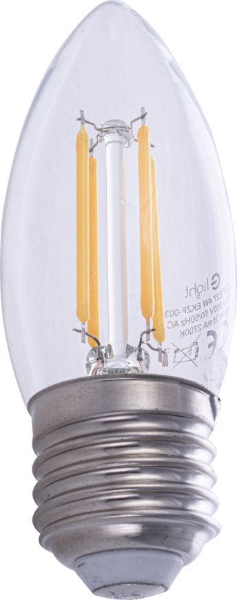 Bombilla LED FILAMENT E27/4W/230V 2700K