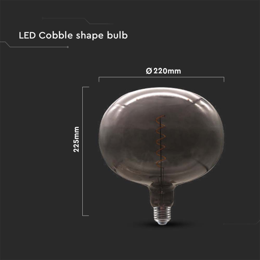 Bombilla LED FILAMENT E27/4W/230V