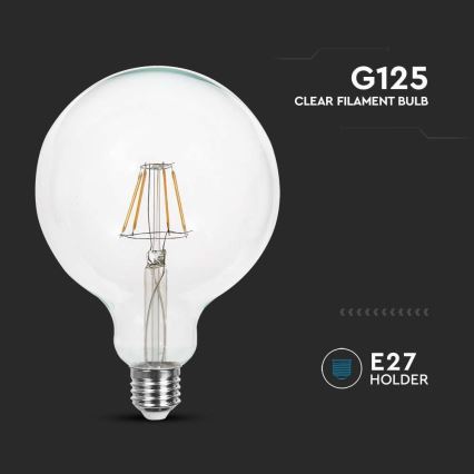 Bombilla LED FILAMENT G125 E27/10W/230V 4000K