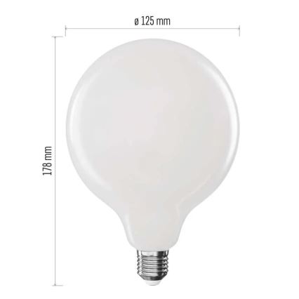 Bombilla LED FILAMENT G125 E27/18W/230V 2700K