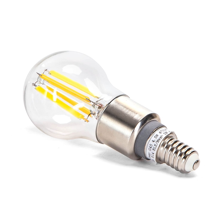 Bombilla LED regulable FILAMENT MESH Inteligente G45 E14/4,5W/230V 2700-6500K - Aigostar