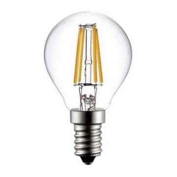 Bombilla LED FILAMENT G45 E14/4W/230V 3000K