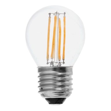 Bombilla LED FILAMENT G45 E27/6W/230V 6500K