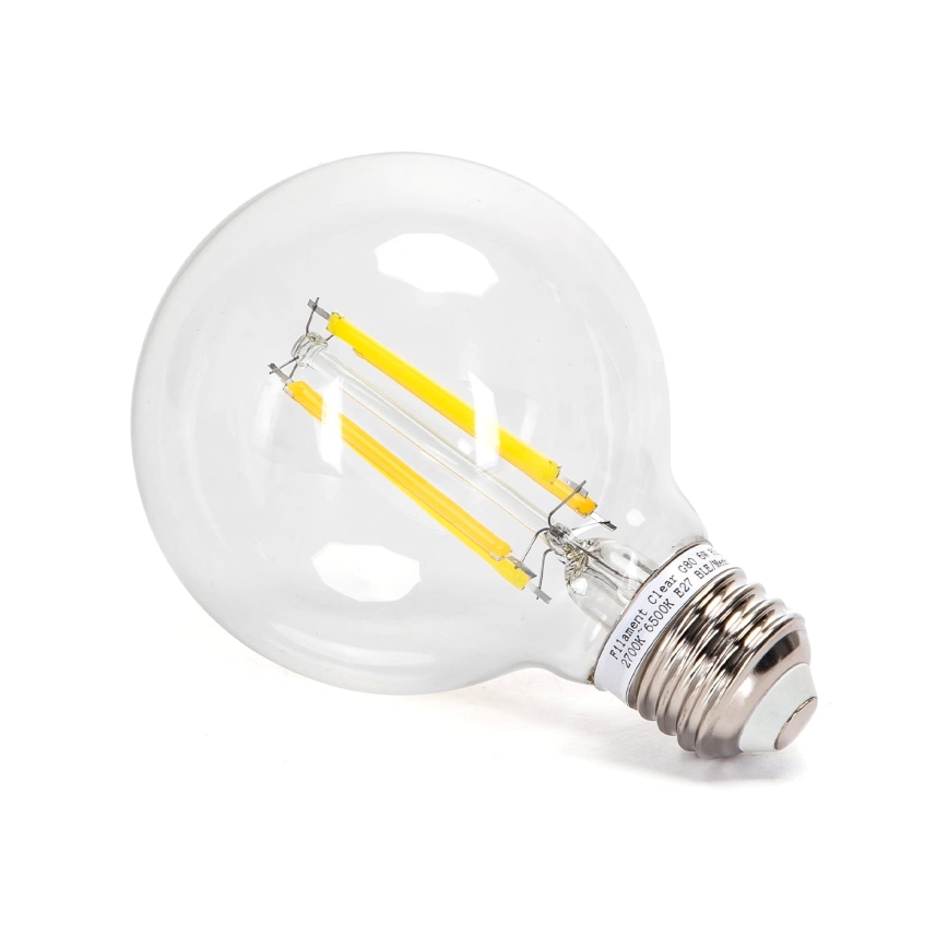 Bombilla LED regulable FILAMENT MESH Inteligente G80 E27/6W/230V 2700-6500K - Aigostar