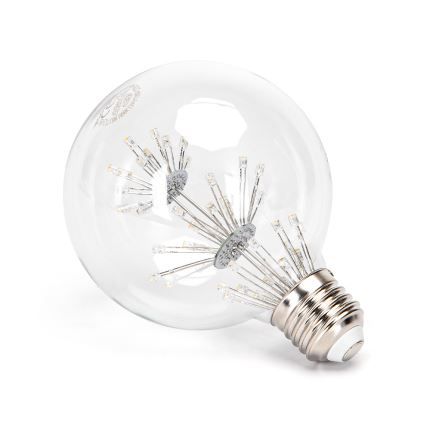 Bombilla LED FILAMENT G95 E27/1,8W/230V 1800K - Aigostar