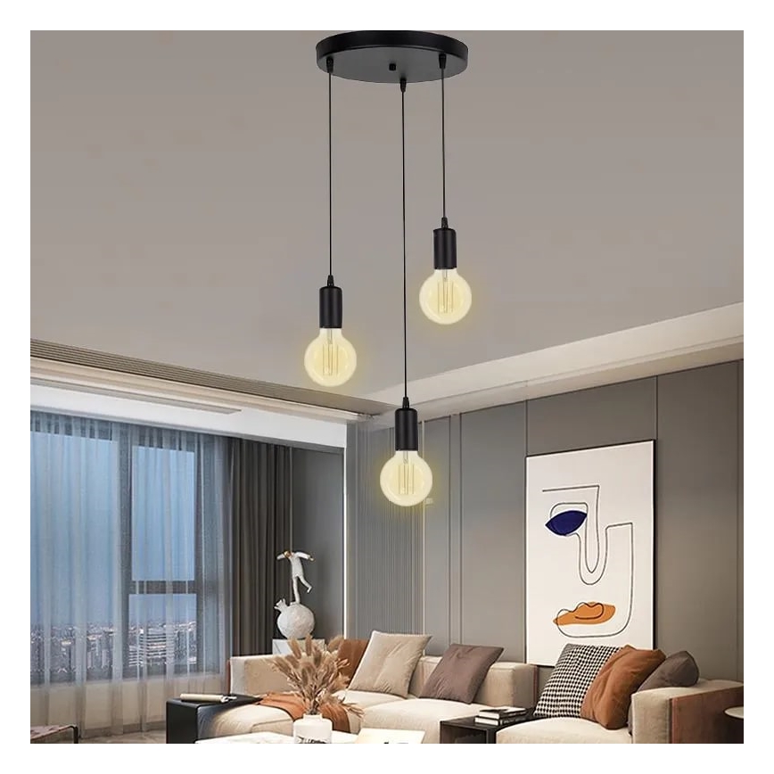 Bombilla LED WHITE FILAMENT G95 E27/13W/230V 3000K