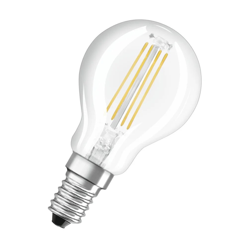 Bombilla LED FILAMENT P40 E14/4W/230V 2700K - Osram