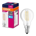 Bombilla LED FILAMENT P40 E14/4W/230V 4000K - Osram