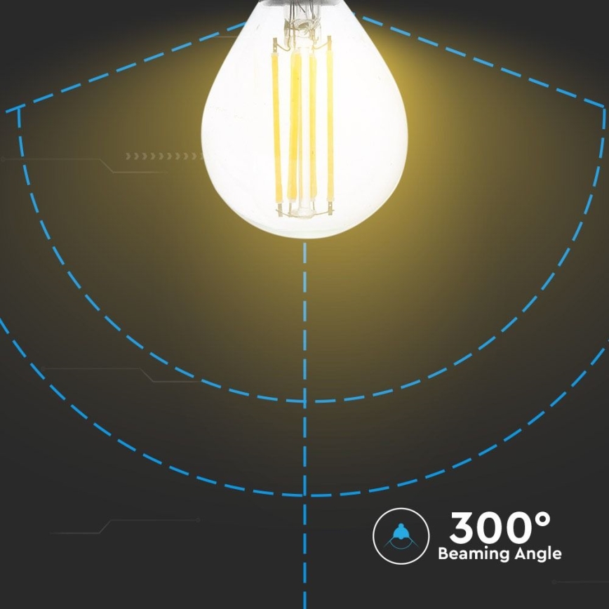 Bombilla LED FILAMENT P45 E14/4W/230V 4000K